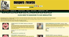 Desktop Screenshot of diasporarecords.com
